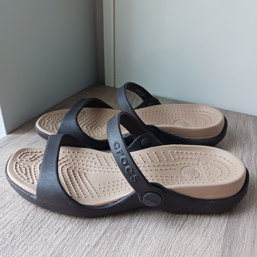 🌷 Crocs Cleo Open Toe Slide Sandal - Picture 5 of 13